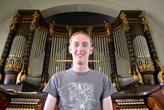 Robert Smith at the Jehmlich Organ of the Christuskirche, Dresden