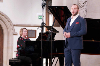 Marcus Farnsworth, baritone. Libby Burgess, accompanist Marcus Farnsworth, baritone. Libby Burgess, accompanist