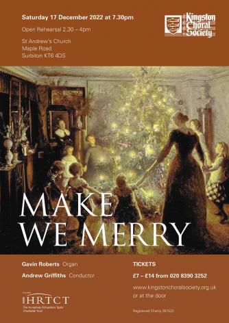 Poster for KCS Christmas Concert : Make We Merry Poster for KCS Christmas Concert : Make We Merry
