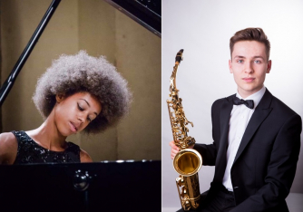 Rob Burton and Konya Kanneh-Mason