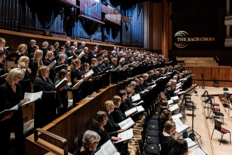 The Bach Choir. Credit - Clive Barda The Bach Choir. Credit - Clive Barda