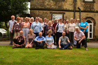 Course members at the last Berwang in Britain