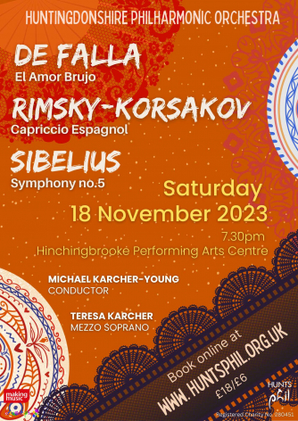 De Falla, Rimsky-Korsakov and Sibelius