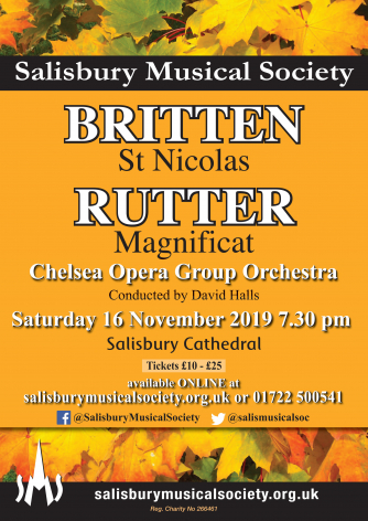 Britten/Rutter poster Britten/Rutter poster