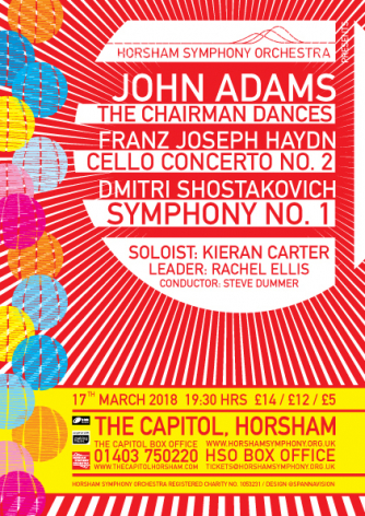 17 March 2018 Concert Poster