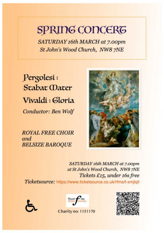 Royal Free Choir & Belsize Baroque Royal Free Choir & Belsize Baroque