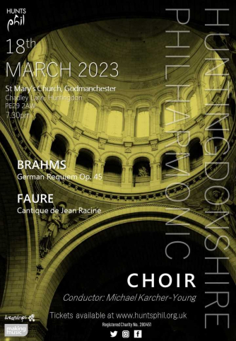 Hunts Phil Spring Choral Concert Hunts Phil Spring Choral Concert
