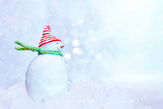 Snowman with Red Hat by Susanne Jutzeler Snowman with Red Hat by Susanne Jutzeler