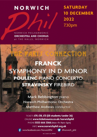 Norwich Philharmonic Orchestra - December 2022 Concert