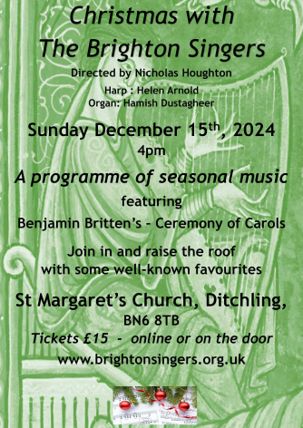 Christmas with The Brighton Singers Christmas with The Brighton Singers