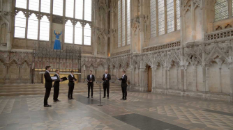 The Gesualdo Six at Ely Cathedral The Gesualdo Six at Ely Cathedral