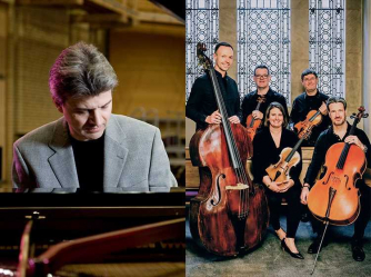 Pianist Mark Bebbington and Principals of the Royal Philharmonic Orchestra perform a trio of English romantic gems