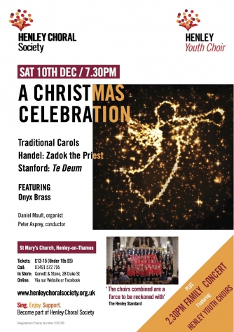 Henley Choral Society Christmas Flyer Henley Choral Society Christmas Flyer
