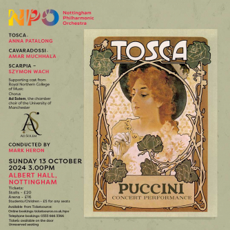 Tosca in Nottingham Tosca in Nottingham