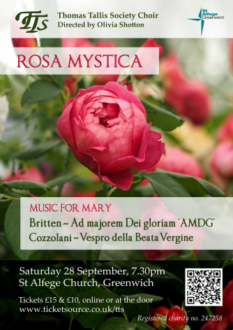 Thomas Tallis Society - Rosa Mystica Thomas Tallis Society - Rosa Mystica