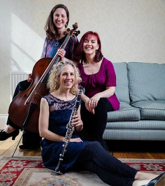 Trio Ecossaise (Jennifer Brown, clarinet; Harriet Davidson, cello; Claire Haslin, piano)