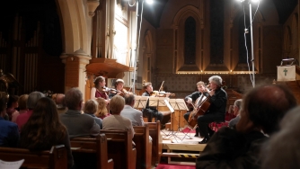 Chamber Music in candle-lit All Saints Church