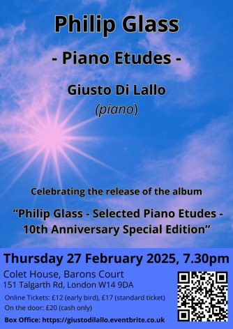 Philip Glass - Piano Etudes Philip Glass - Piano Etudes