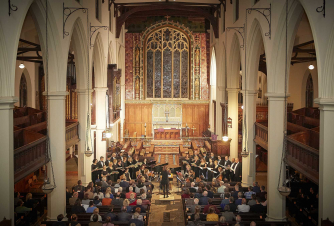 Voxcetera performing at St Michael's Church, Highgate Voxcetera performing at St Michael's Church, Highgate