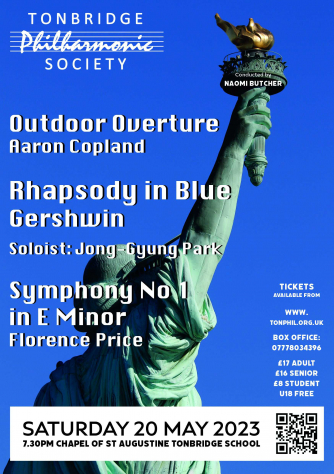 Poster for May 20th Tonbridge Philharmonic Society Concert Poster for May 20th Tonbridge Philharmonic Society Concert