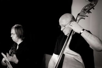 Gavin Bryars playing the Double Bass Gavin Bryars playing the Double Bass