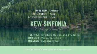 Kew Sinfonia Spring Concert Kew Sinfonia Spring Concert