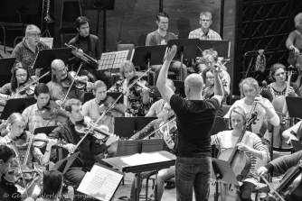 The Brunel Sinfonia and our conductor Mark Gateshill