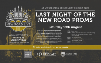 Last Night of the New Road Proms Last Night of the New Road Proms