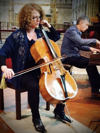 Siriol Hugh-Jones and Steve Carroll-Turner of the Brighton Chamber Ensemble