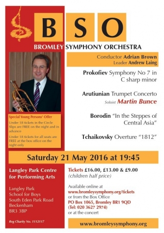 BSO 2016 May Flyer BSO 2016 May Flyer