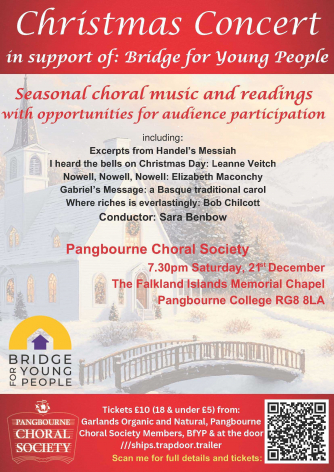Pangbourne Choral Society Pangbourne Choral Society