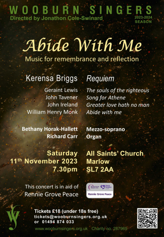 Abide with me poster