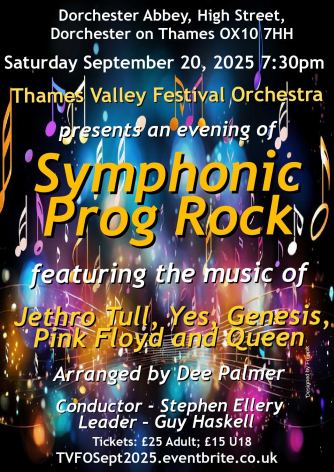 An Evening of Symphonic Prog Rock An Evening of Symphonic Prog Rock