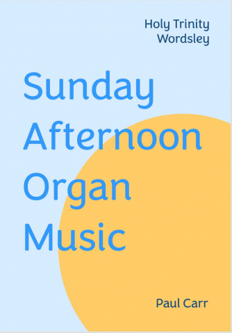 Sunday Afternoon Organ Music 2022/23 Sunday Afternoon Organ Music 2022/23