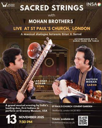 Sacred Strings: Mohan Brothers. Live in London