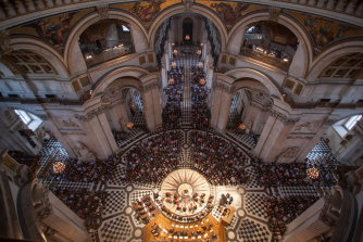 St Paul's from above