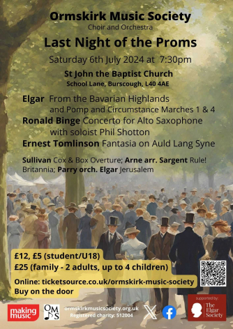 Ormskirk Music Society Summer Concert