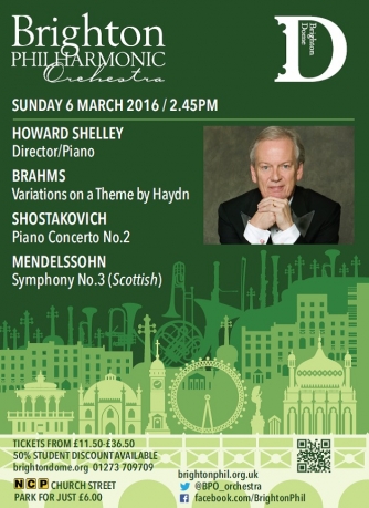 6 March concert poster Howard Shelley 6 March concert poster Howard Shelley