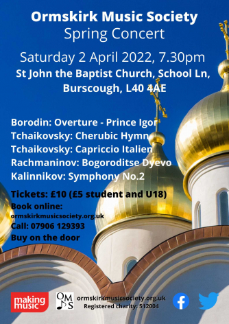 Ormskirk Music Society Ormskirk Music Society