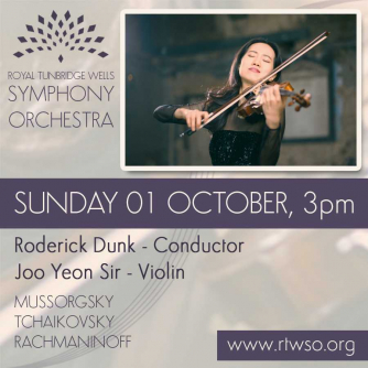 RTWSO at the Assembly Hall Theatre, Tunbridge Wells, featuring virtuosic violinist Joo Yeon Sir. RTWSO at the Assembly Hall Theatre, Tunbridge Wells, featuring virtuosic violinist Joo Yeon Sir.