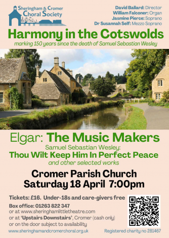 Harmony in the Cotswolds with Sheringham and Cromer Choral