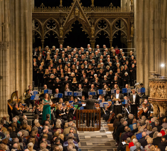 Worcester Festival Choral Society in concert at Worcester Cathedral Worcester Festival Choral Society in concert at Worcester Cathedral