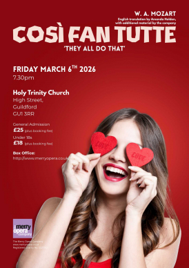 Mozart’s Così fan tutte - Merry Opera Company