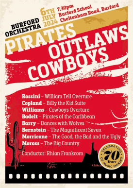 Pirates, outlaws and cowboys