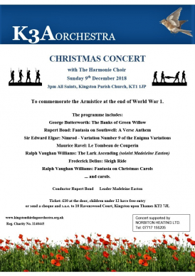 2108 Christmas Concert flyer