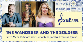 The Wandered and the Soldier with Mark Padmore CBE (tenor) and Jocelyn Freeman (piano)