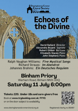 Echoes of the Divine with Sheringham and Cromer Choral Society