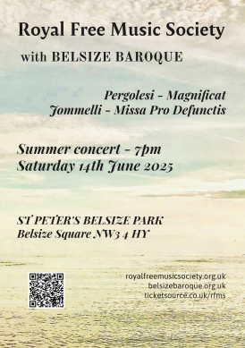 Royal Free Music Society Choir Summer Concert