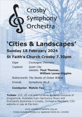 Crosby Symphony Orchestra - Cities & Landscapes