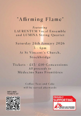 Affirming Flame Concert with candle